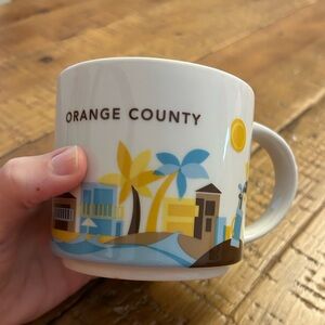 Starbucks YOU ARE HERE mug ORANGE COUNTY 🍊